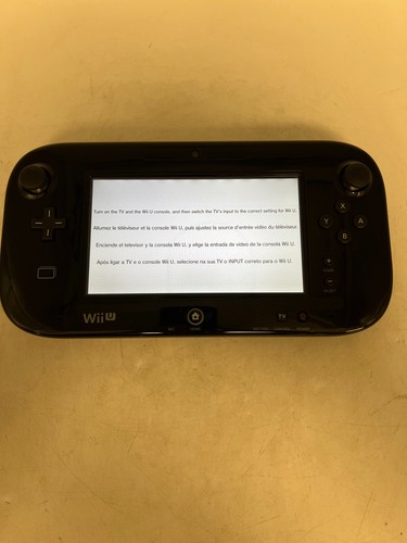 Nintendo wii game - u, (black)